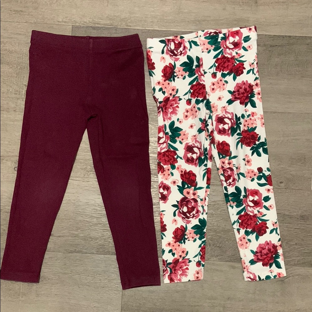 The Children's Place Red Leggings for Casual Wear